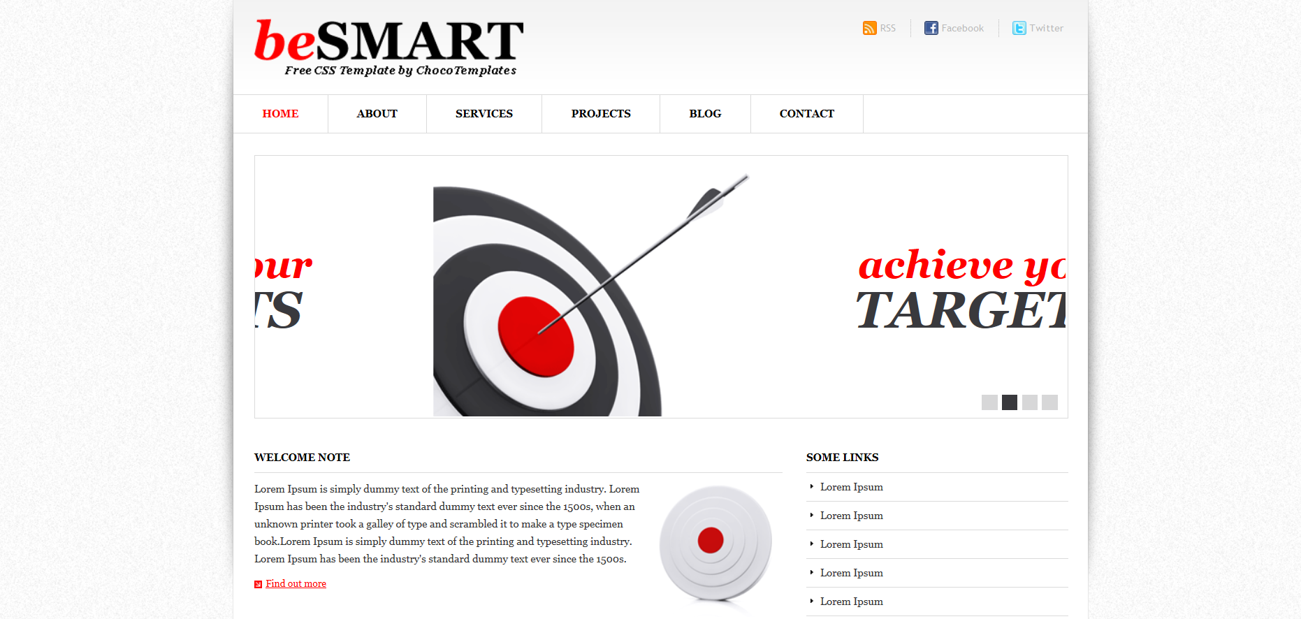 Шаблон сайта Бизнес №517