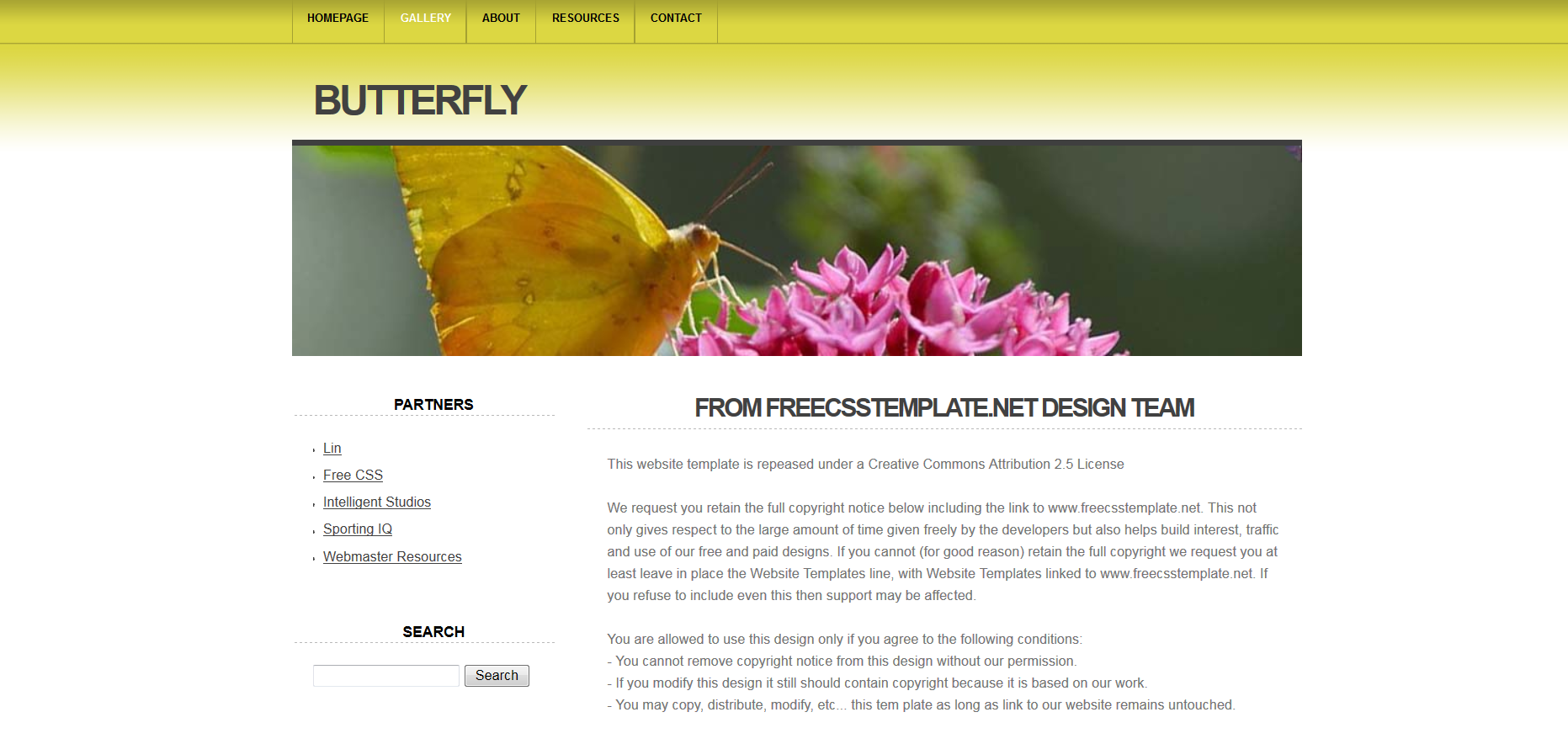 Шаблон сайта Природа №246