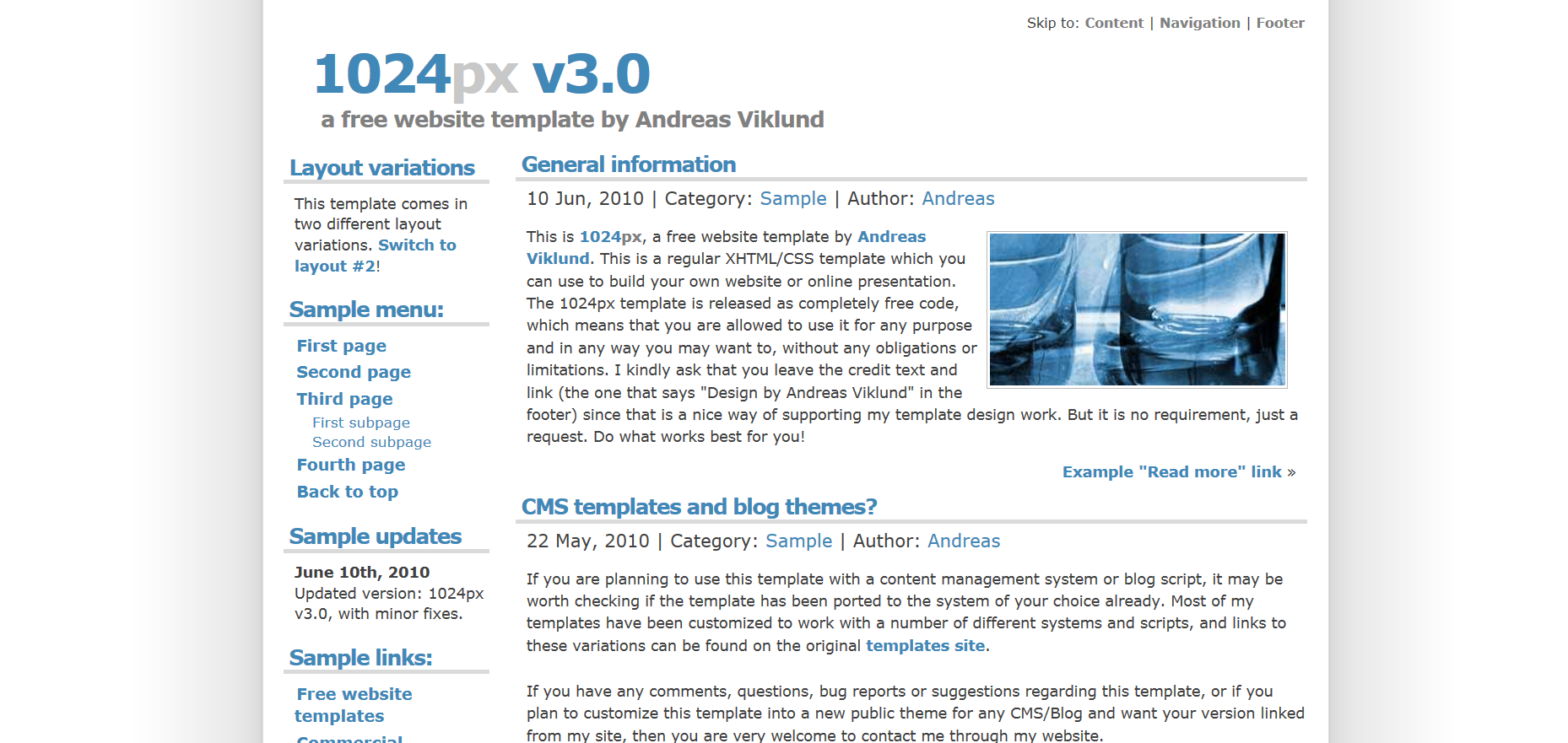 Шаблон сайта Персональные №160